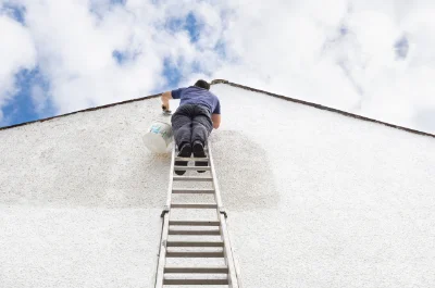 Peinture extérieure à Nourray — façades et ravalement